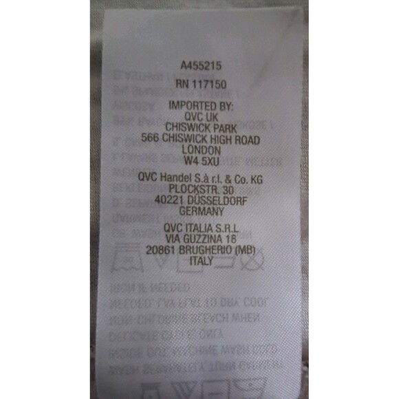 Belle By Kim Gravel Camouflage V-Neck Long Sleeve Tunic Top XL - Picture 8 of 8